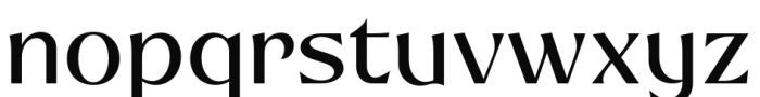 Ritualist Medium Regular Font LOWERCASE