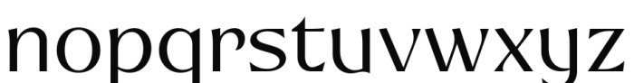 Ritualist Regular Font LOWERCASE