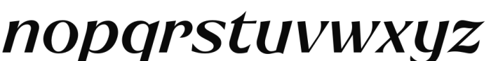 Ritualist SemiBold Italic Font LOWERCASE