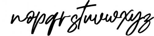 Richard Hamilton - Brush Signature Font 1 Font LOWERCASE