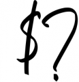 Richard Hamilton - Brush Signature Font Font OTHER CHARS