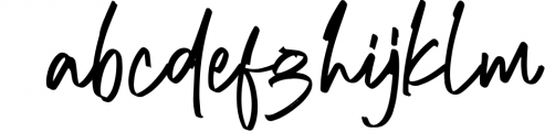 Richard Hamilton - Brush Signature Font Font LOWERCASE