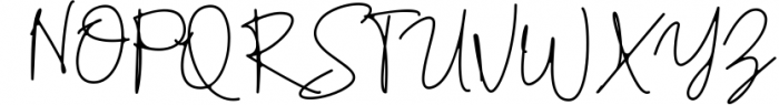 Richie Youthfield - Signature Font Font UPPERCASE
