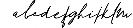 Richland | signature font Font LOWERCASE