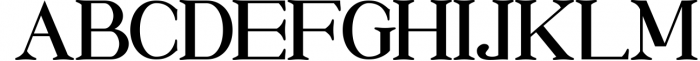 Riglia Serif Font Font UPPERCASE