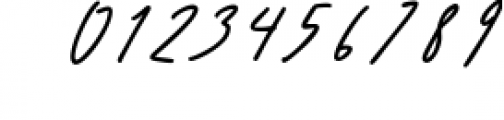 Rillies Modern Signature Font Font OTHER CHARS