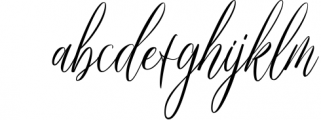Rimeland - Modern Calligraphy Font LOWERCASE