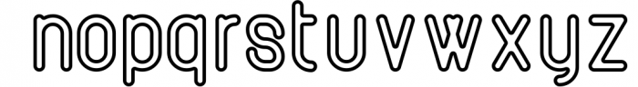 Rimini-Rounded Sans Serif font 2 Font LOWERCASE
