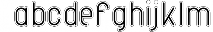 Rimini-Rounded Sans Serif font 4 Font LOWERCASE
