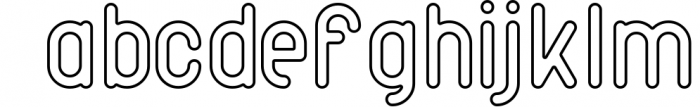 Rimini-Rounded Sans Serif font 5 Font LOWERCASE