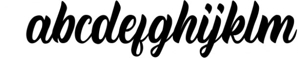 Rineghan - Bold Script Font 1 Font LOWERCASE