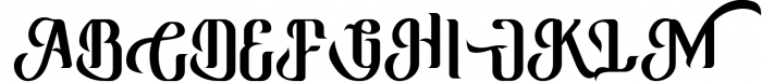 Ringam Typeface Font UPPERCASE