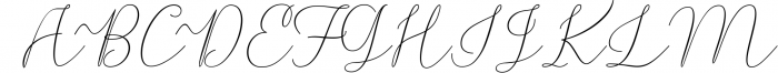 Rishella Signature Font 1 Font UPPERCASE