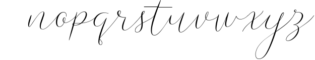 Rishella Signature Font Font LOWERCASE
