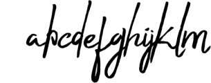 Rishtee Signature Font 1 Font LOWERCASE