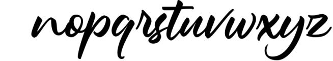 Rissandy - Handcrafted Lettering Script Font 1 Font LOWERCASE