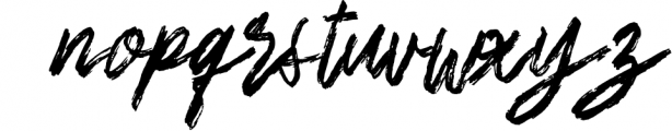 Ritual | Handbrushed Font Font LOWERCASE