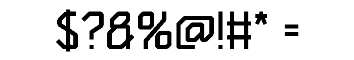 RICKO Font OTHER CHARS