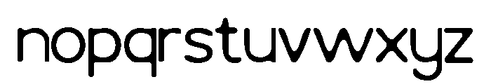 RITTOKE Thin Thin Font LOWERCASE