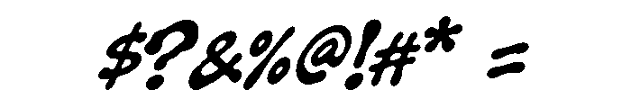 Ribel Noise Regular Font OTHER CHARS