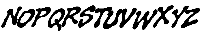 Ribel Noise Regular Font UPPERCASE