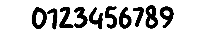 Rice Ball Font OTHER CHARS