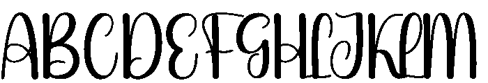 Rice Drying Font UPPERCASE