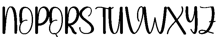 Rice Drying Font UPPERCASE