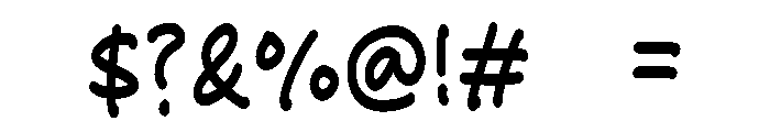 Rich Brilliant Font OTHER CHARS