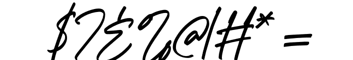 Richard Hamilton Italic Font OTHER CHARS
