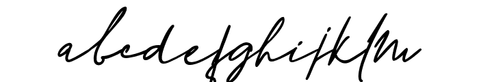 Richland-Regular Font LOWERCASE