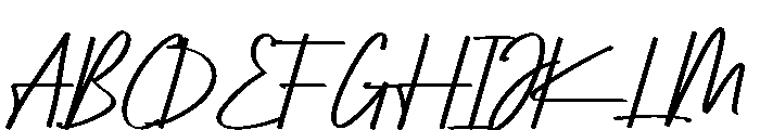 Richness Demo Font UPPERCASE