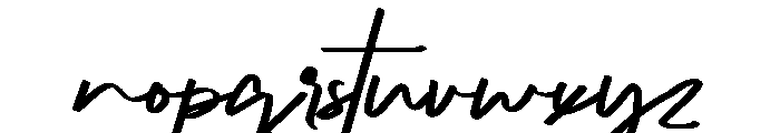 Richness Demo Font LOWERCASE