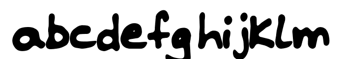 Riddleprint Font LOWERCASE