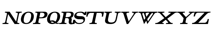 Rider Tall Ultra-condensed Bold Italic Font UPPERCASE