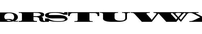 Rider Widest Ultra-expanded ExtraBlack Font LOWERCASE