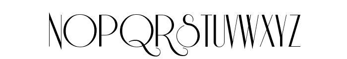 Riesling Font UPPERCASE