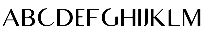 RighOn Font UPPERCASE
