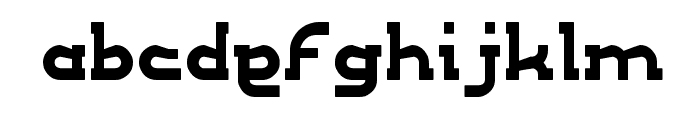 Right POWER Font LOWERCASE