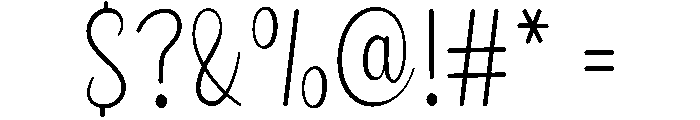 Right1 Font OTHER CHARS