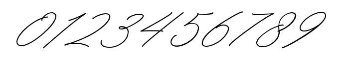 RighthandSignature Font OTHER CHARS