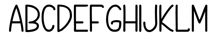 Rightious Font UPPERCASE