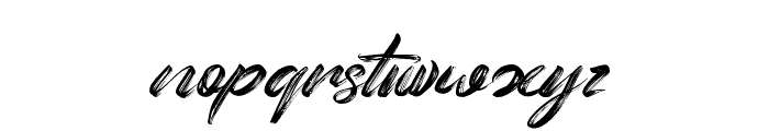 RightsideFreePersonalUse Font LOWERCASE