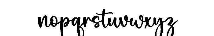 Rihana Font LOWERCASE