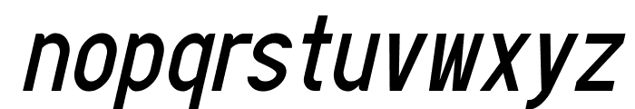 Rijusans Italic Font LOWERCASE