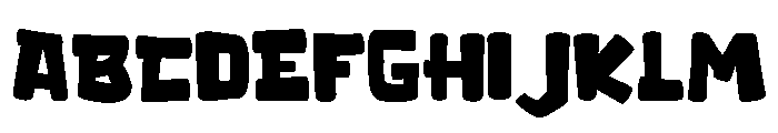 Rikast Pestafy Trial Regular Font UPPERCASE