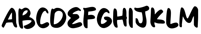Rilyona Font UPPERCASE