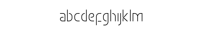 Rimpaun Font LOWERCASE