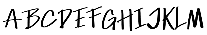 Rindang Alam Font UPPERCASE