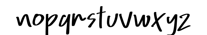 Rindang Alam Font LOWERCASE
